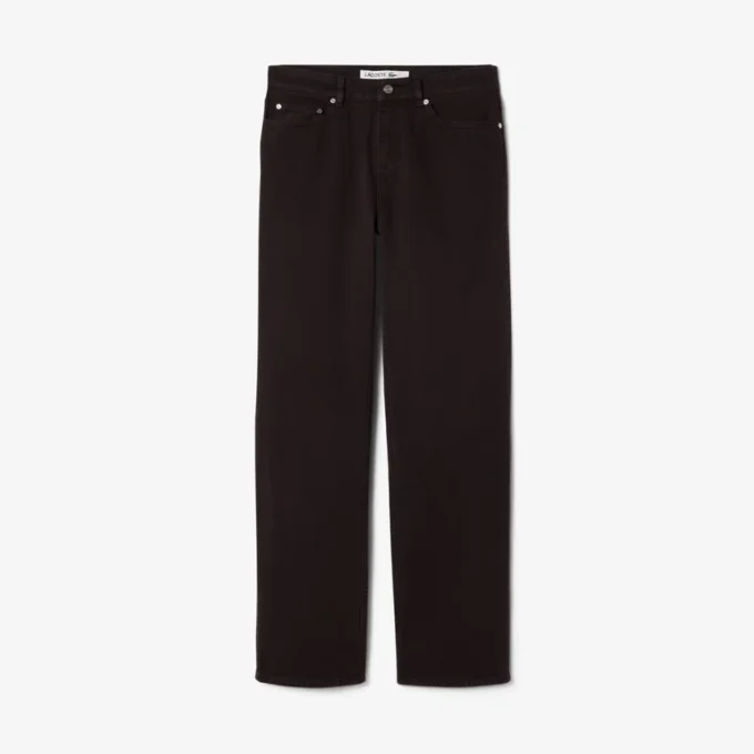 5 Pocket Straight Cut Denim Jeans