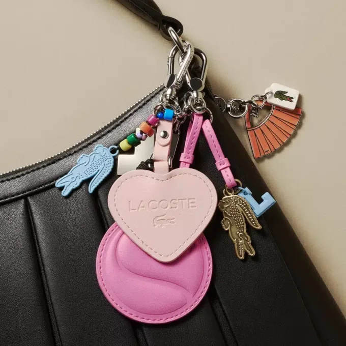 Crocodile Heart L Charms Key Ring