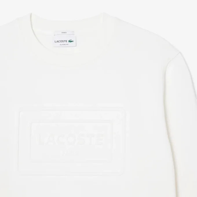 Embossed Fleece Sweatshirt