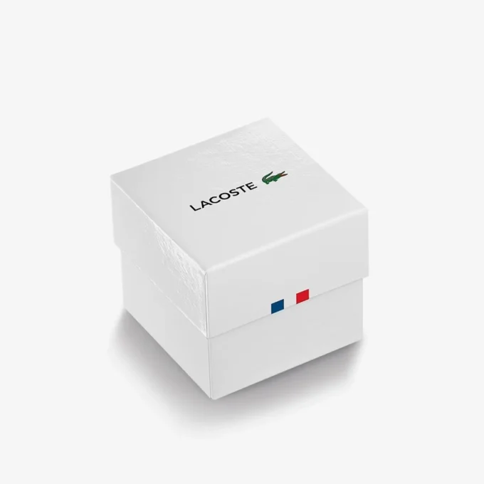 Lacoste.12.12 Go 3 Hands Champagne Silicone Watch