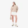 Oversized Double Face Jersey Sweatshirt