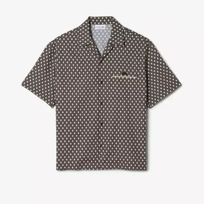 Relaxed Fit Short Sleeved Shirt