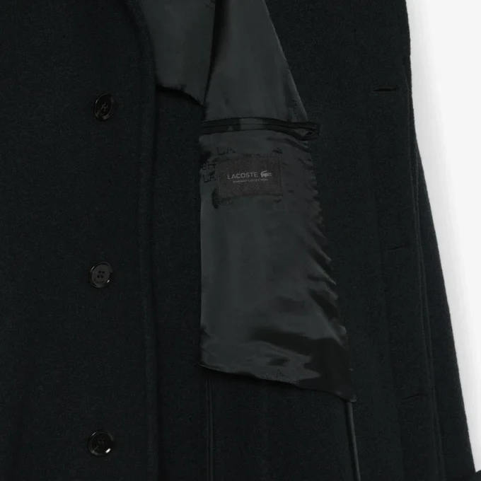 Runway Boiled Wool Coat