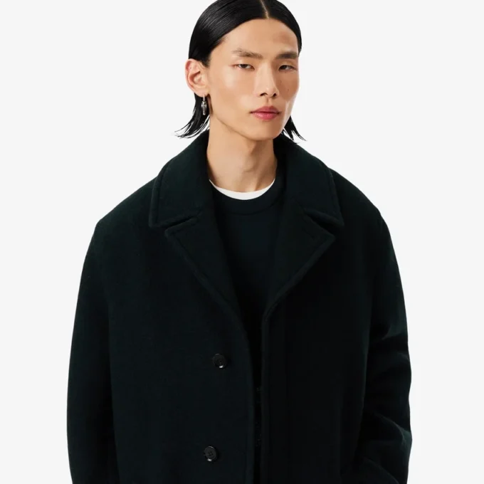 Runway Boiled Wool Coat