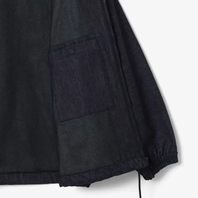 Runway Denim Track Jacket