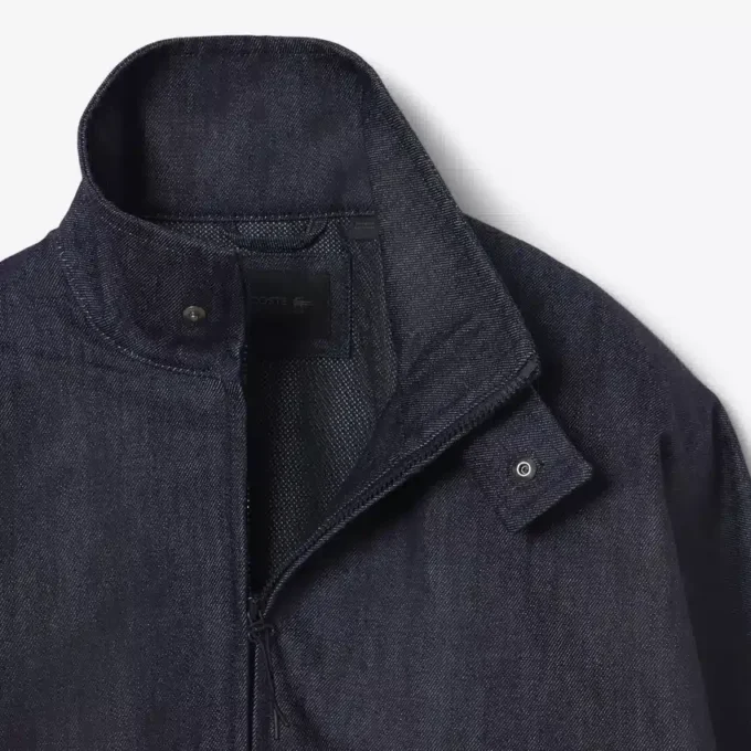 Runway Denim Track Jacket