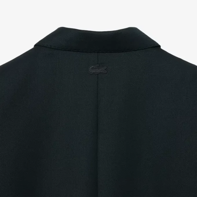 Runway Double Breasted Lightweight Wool Blazer