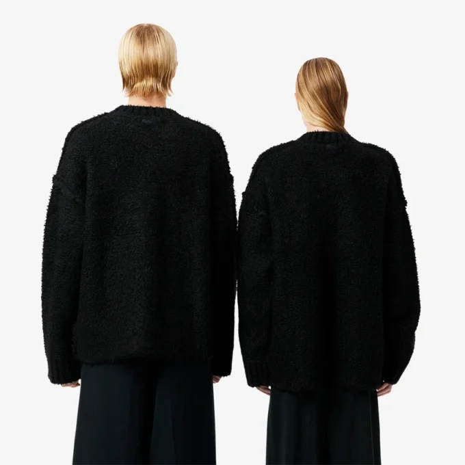 Runway Jacquard Crocodile Sweater