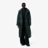 Runway Long Iridescent Puffed Jacket