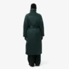 Runway Long Iridescent Puffed Jacket