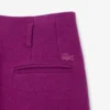 Runway Slub Wool Wide Fit Tailored Pants