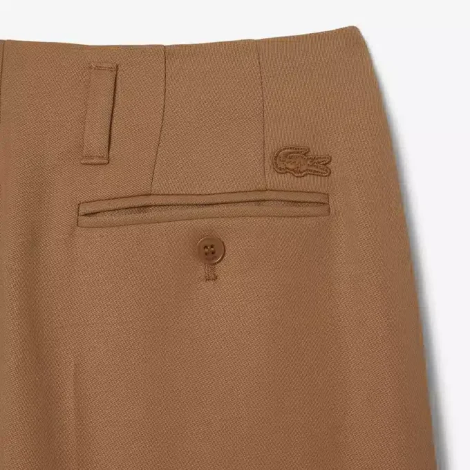 Runway Wide Fit Tailored Wool Pants