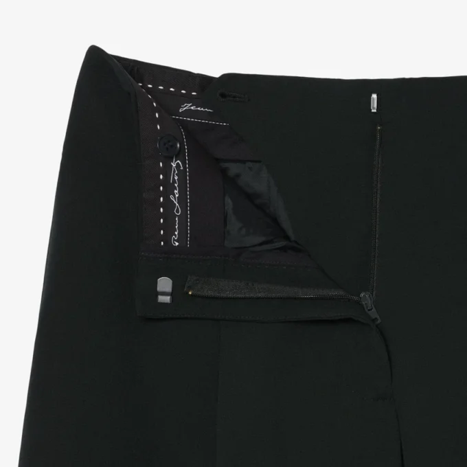 Runway Wide Fit Wool Blend Pants