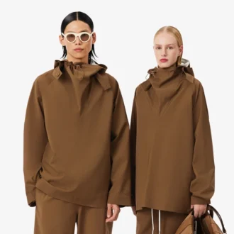 Runway Wool Blend Windbreaker