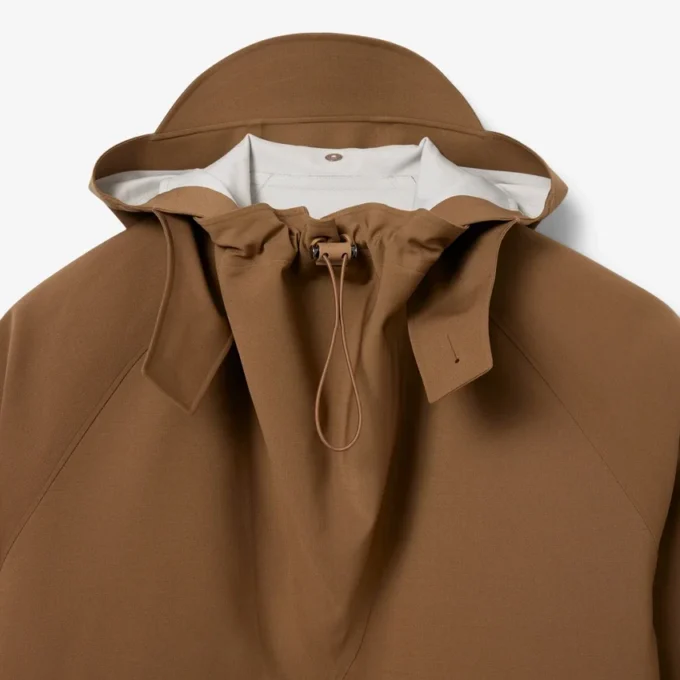 Runway Wool Blend Windbreaker