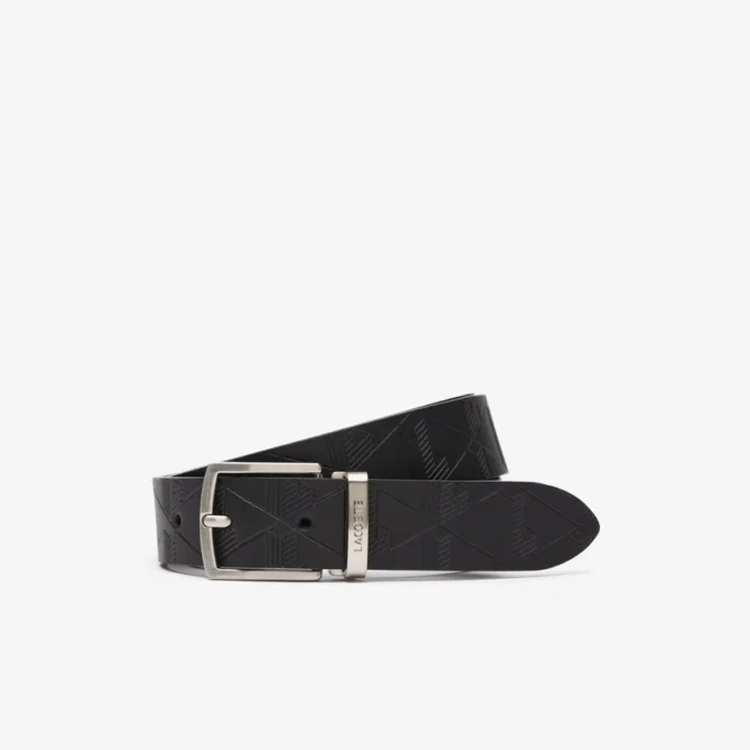 Smooth Leather Belt & Buckle Gift Set