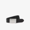 Smooth Leather Belt & Buckle Gift Set