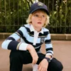 Striped Rugby Polo