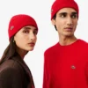 Unisex Rib Knit Brushed Wool Beanie