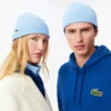 Unisex Rib Knit Brushed Wool Beanie